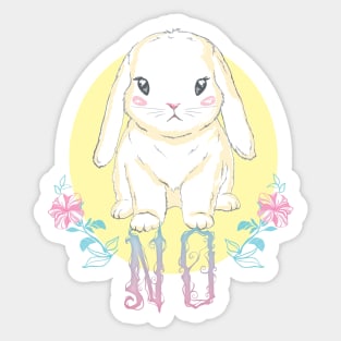 Pay Heed to the Bunny Sticker